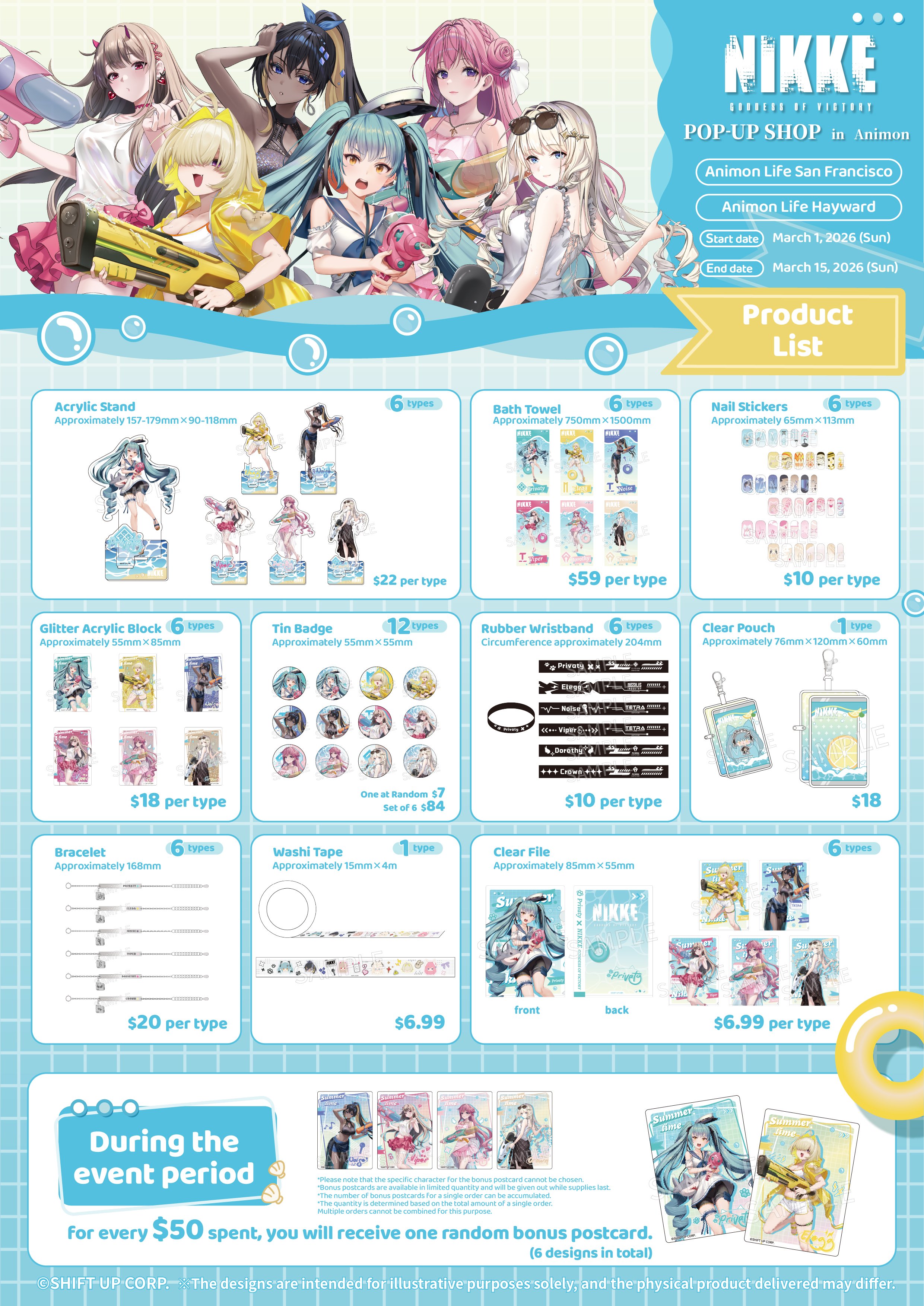 Nikke Popup Shop in Animon | Explore & Shop Now — Animon Official